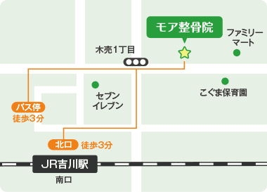 吉川院イラストマップ