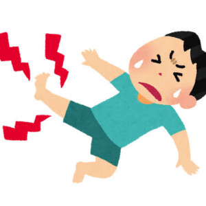 運動不足による肉離れ